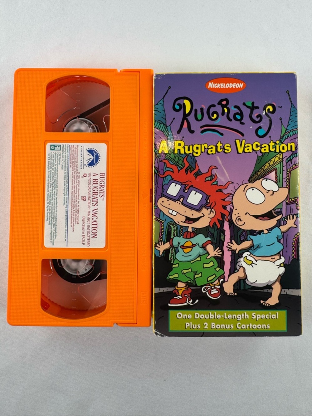 Nickelodeon Rugrats A Rugrats Vacation VHS- Working Condition